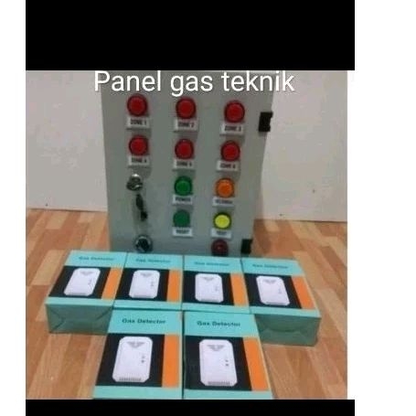 Panel Gas Alarm 6 zone+6 Alarm 12vdc