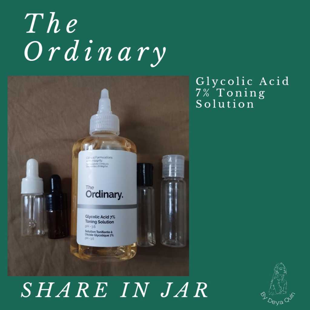 (Share in Jar) The Ordinary Glycolic Acid 7% Toning Solution