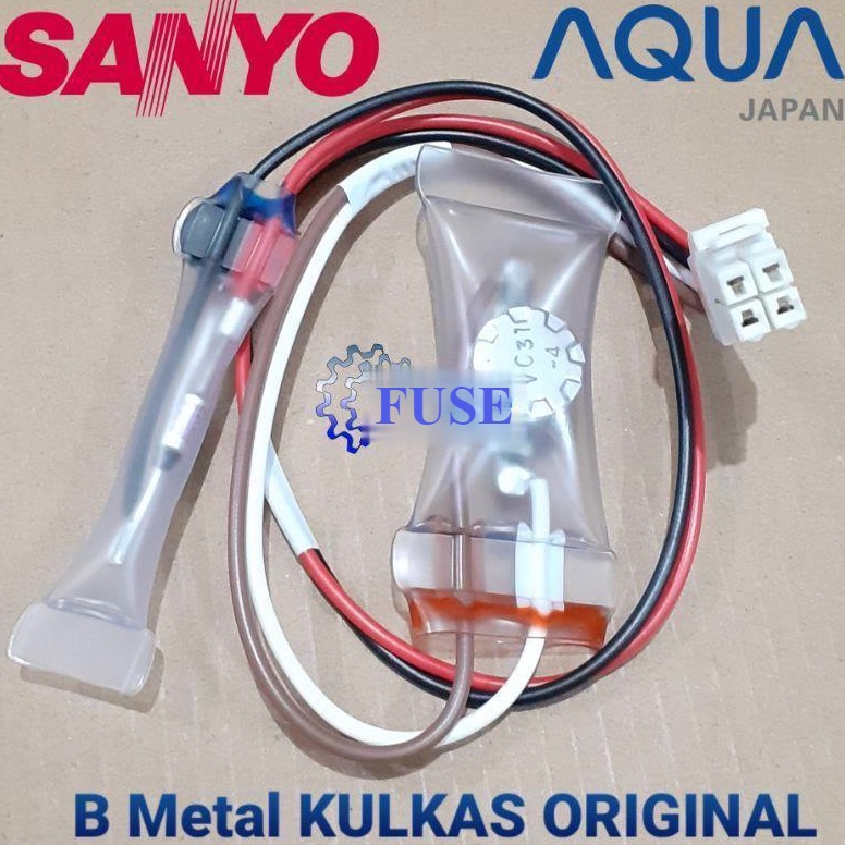 SERU defrost fuse kulkas SANYO  AQUA