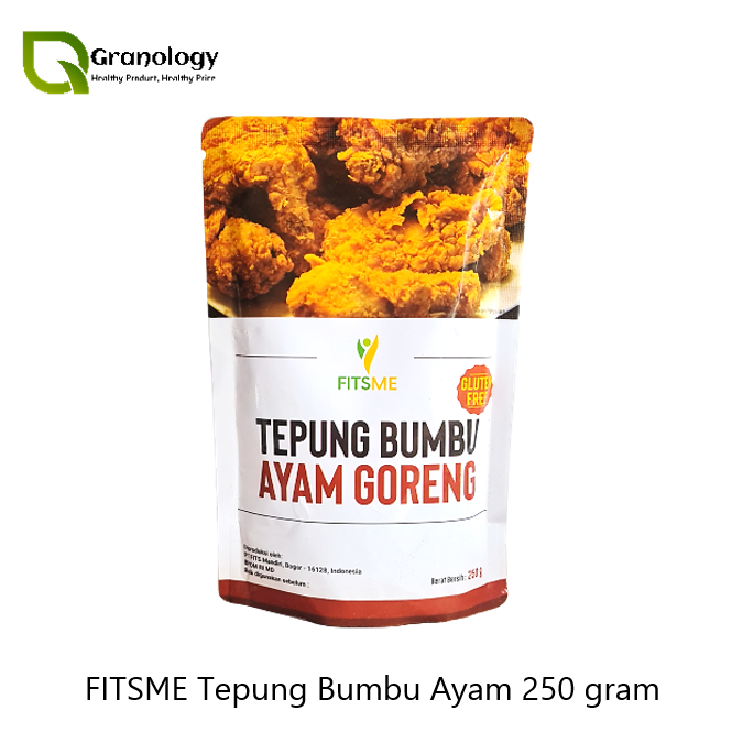 

FITS Tepung Bumbu Ayam Goreng / Fried Chicken Gluten Free 250 gram