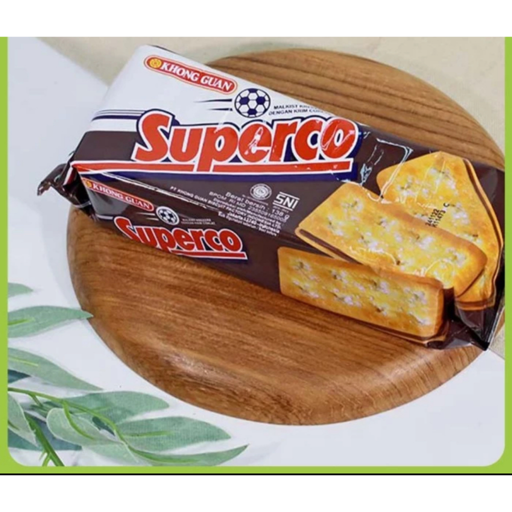 

Khong Guan Crackers malkist Superco 138g/Crackers coklat superco 138 gr