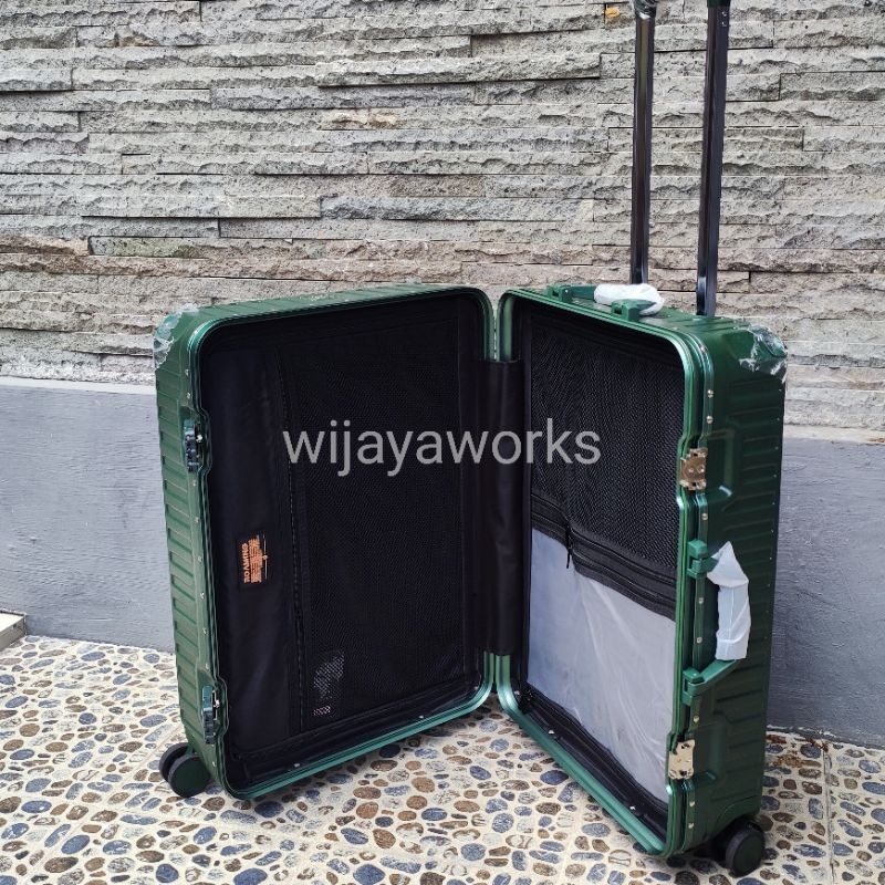 KOPER PREMIUM SEMI ALUMINIUM 28 INCHI NON ZIPPER Tanpa Resleting ROAMING