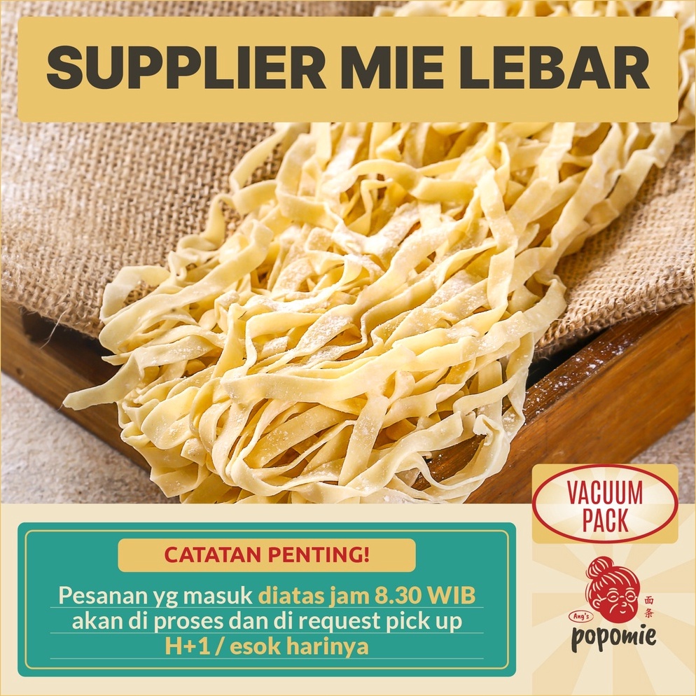 

New event VACUUMPACK Mie Lebar Mee Pok Singapore Mie Gede Mie Kasar Mie Gepeng Mie Telur Kwetiau