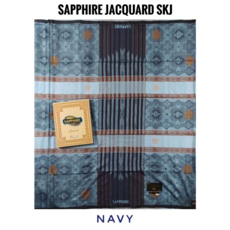 SARUNG SAPPHIRE JACQUARD SKJ KAWUNG PREMIUM