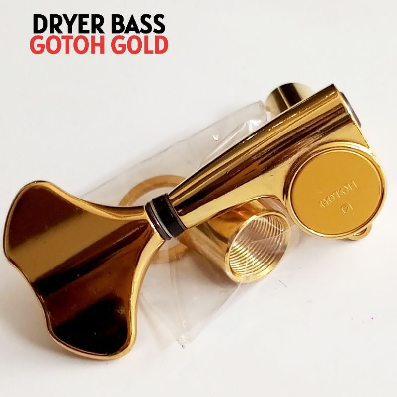 Dryer Tuning Peg Bass Original Gotoh Gold Satuan
