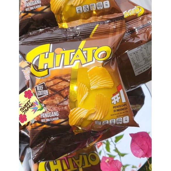 

chitato 15 gram 1 renceng isi 1 bungkusenak banget sapi panggang rumputlautkripik kentangcemilansnack kerupuk kripik cemilan keluargajajananakjajanan minyakgula bimoli maskercemilankeluargaminyakgorengloganmarket