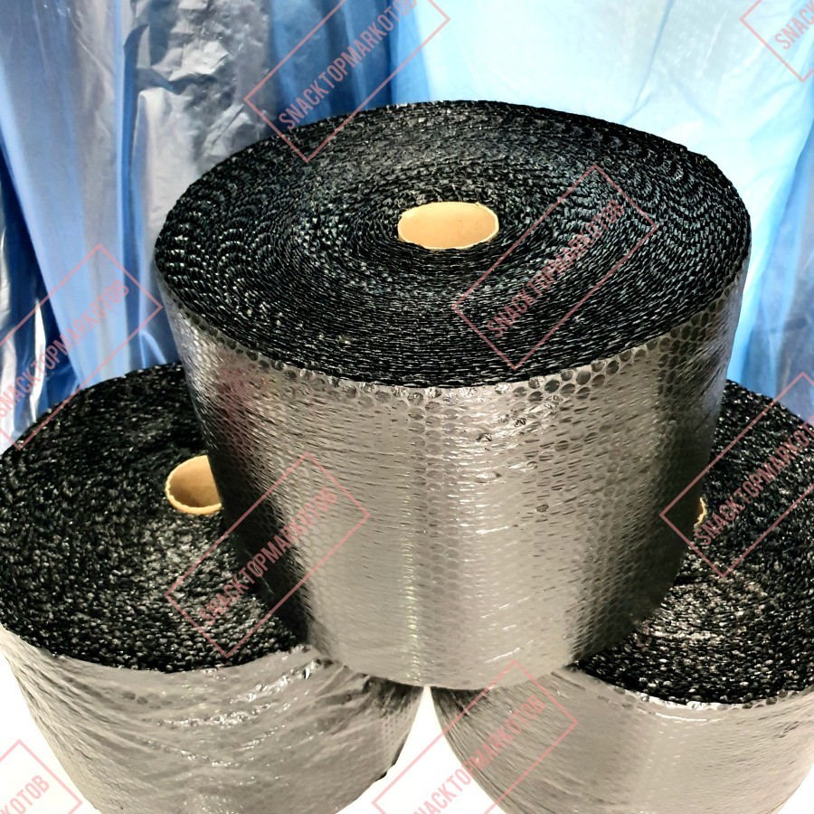 

Bubble Wrap Hitam Ekonomis 20 cm x 50 meter Paket Hemat Bubblewrap
