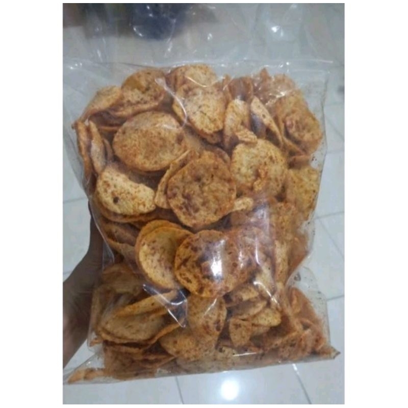 

Keripik basreng original basreng pedas