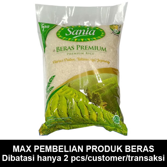 

ORIGINAL SANIA BERAS 5 KG