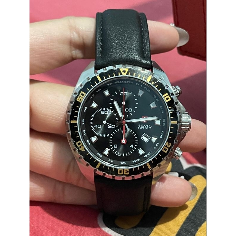 jam tangan Pria Royal Army original 100% second mulus (RA0392)