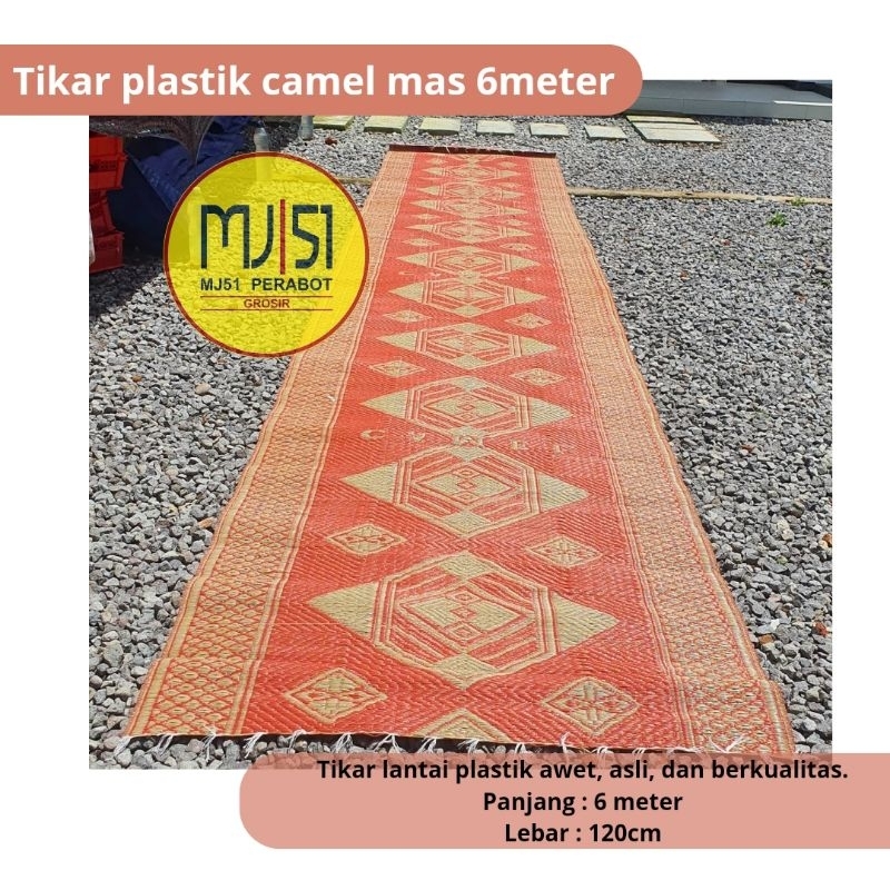TIKAR PLASTIK, TIKAR ROLL TIKAR ROLL 6meter TIKAR CAMEL