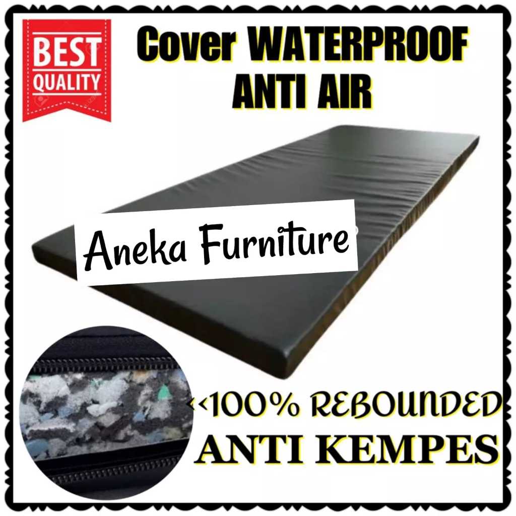 Kasur Lipat Cover Oscar Anti AIR - Anti Kempes - Kasur lipat busa rebonded
