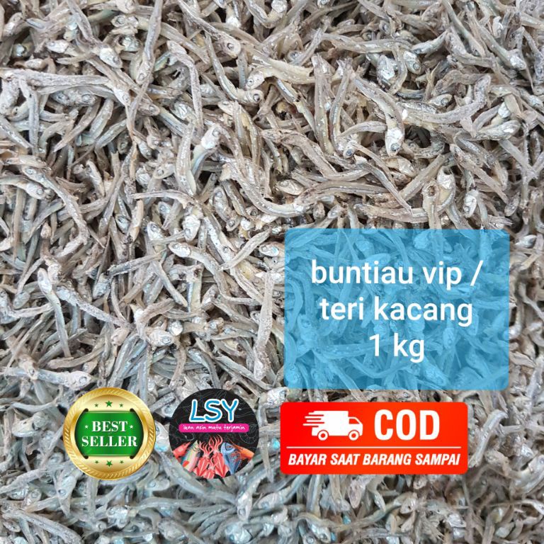 

XPRESS ikan asin teri kacang teri buntio vip super 1kg