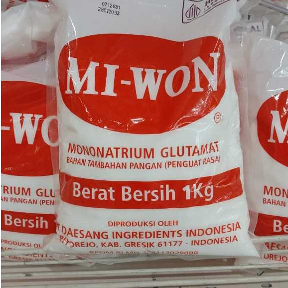 

Miwon Mononatrium Glutamat(Penguat Rasa) 1 kg