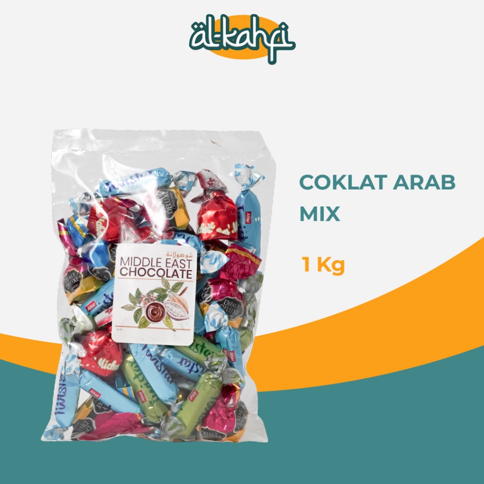 

ORIGINAL Coklat Arab Mix 1 Kg Oleholeh Haji Umroh