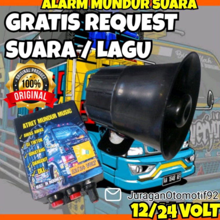 WRQ alarm mundur awas awas  alarm mundur awas  alarm mundur truk  alaram mundur lagu  carry  alaram 