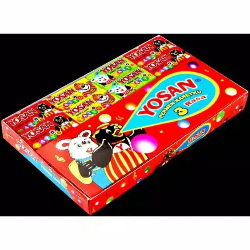 

permen karet yosan 1 pack jumbo bubble gum permen karetku