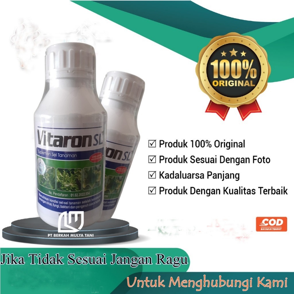 Pupuk Daun Cair Vitaron SL 500 ml Suplemen Sel Tanaman