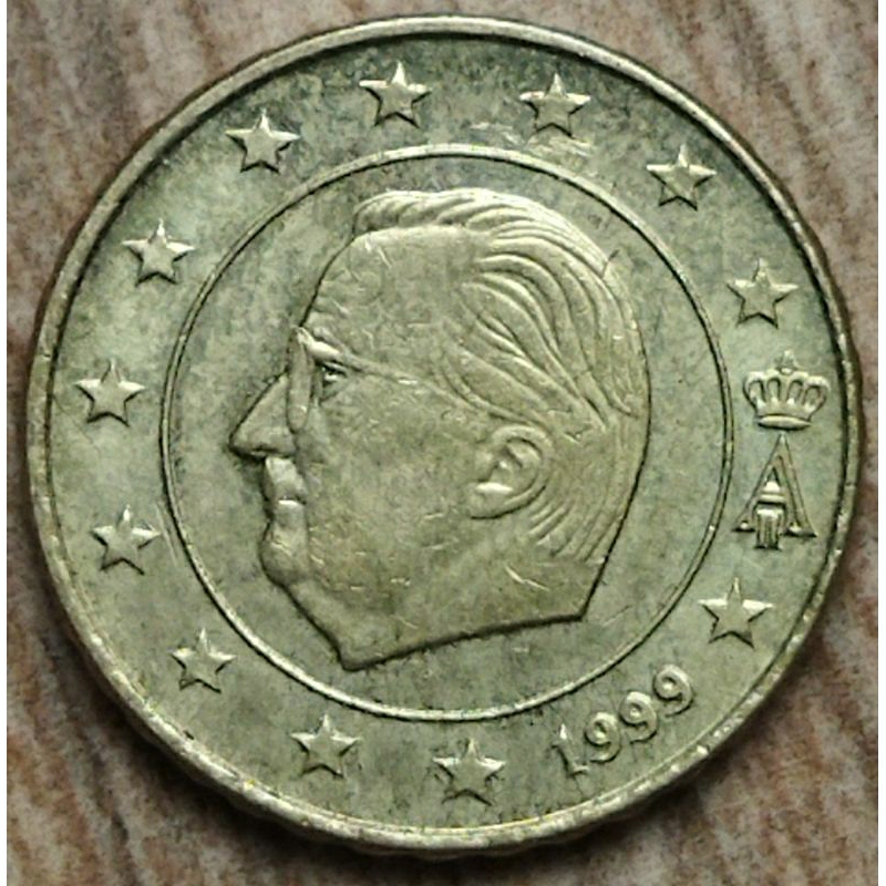 10 cent euro 1999 Belgia koin error