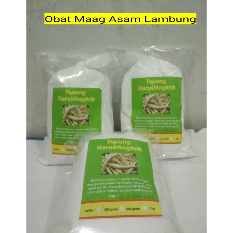 

GROSIR MURAH Tepung GarutAngkrikArrowroot 25 gram