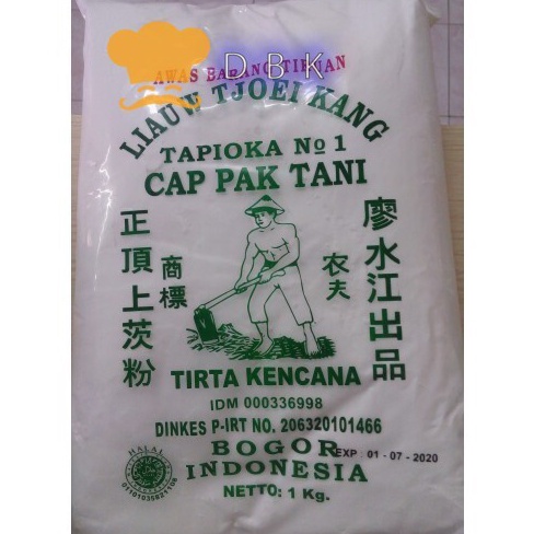 

New event sagu tani kang 1kg tapioka tepung singkong cap tani