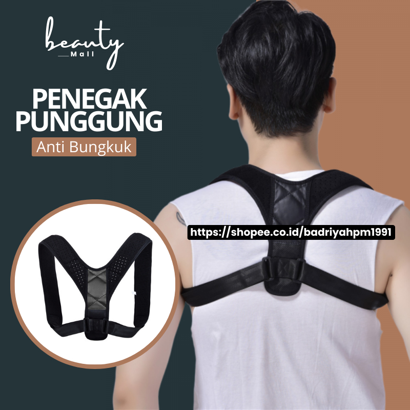 Alat Terapi Korset Punggung Penyangga Tubuh Posture Corrector Korset Kesehatan Pria Wanita