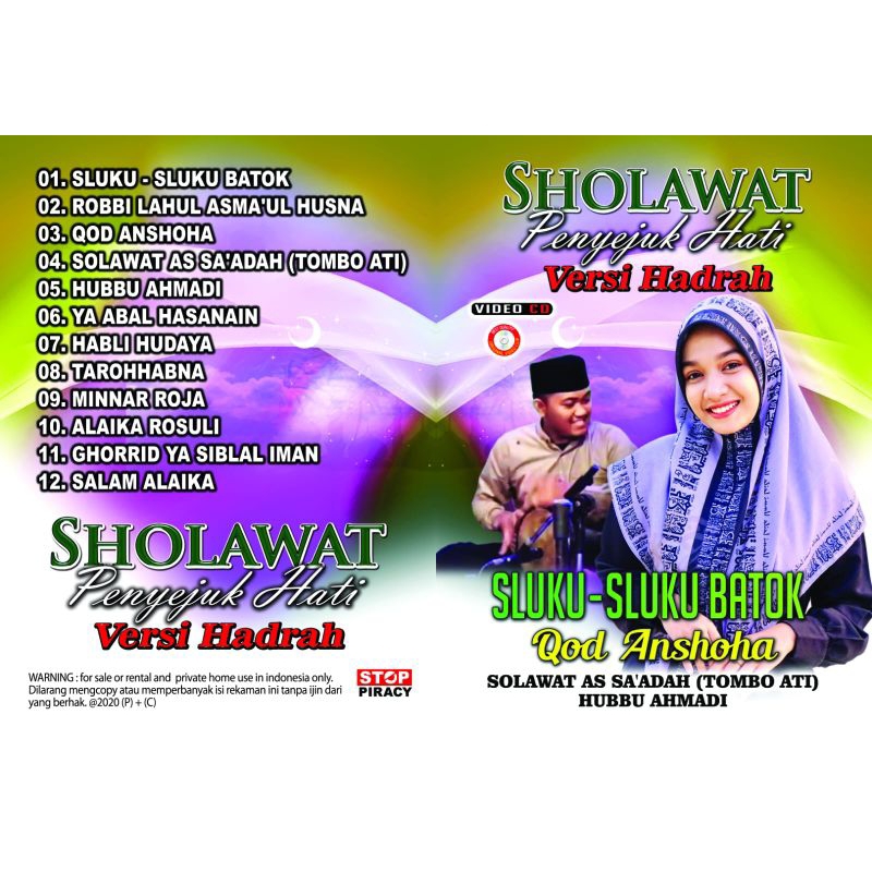 VCD SHOLAWAT HADROH SLUKU SLUKU BATOK