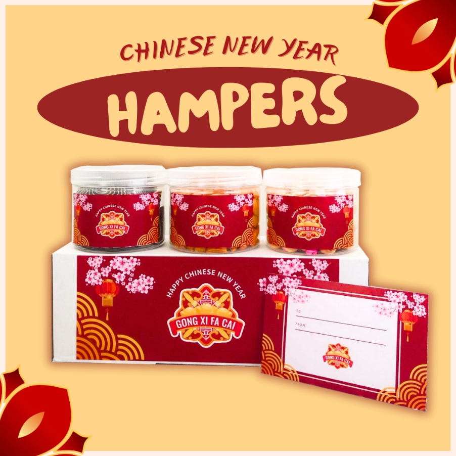 

Free Ongkir DELISH SNACKS CNY Hampers isi 3 toples L Bingkisan Parsel Parcel Chinese New Year Gift Box Makanan Spesial Imlek Sincia Gift Tahun Baru Imlek 224