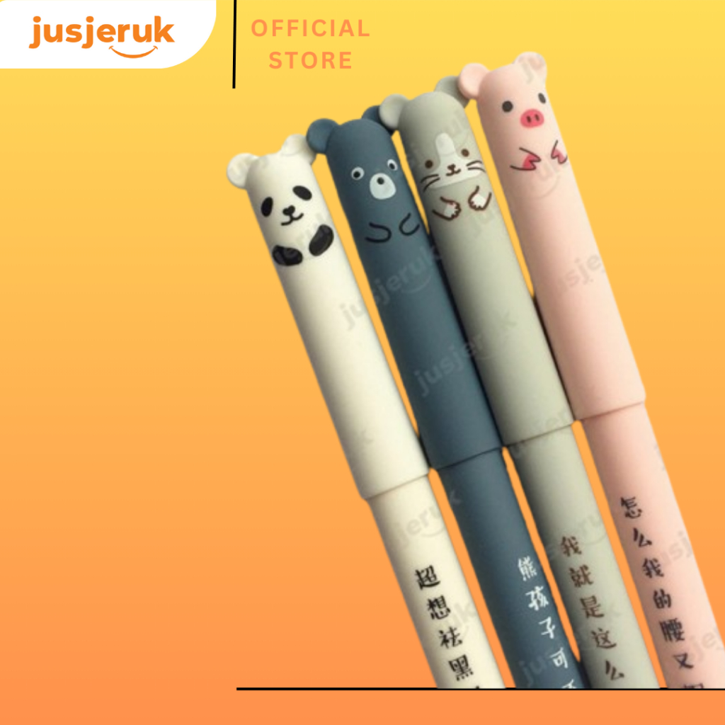 

JFactory Ballpoint Dengan Desain Istimewa, Unik dan Lucu 4 Pcs