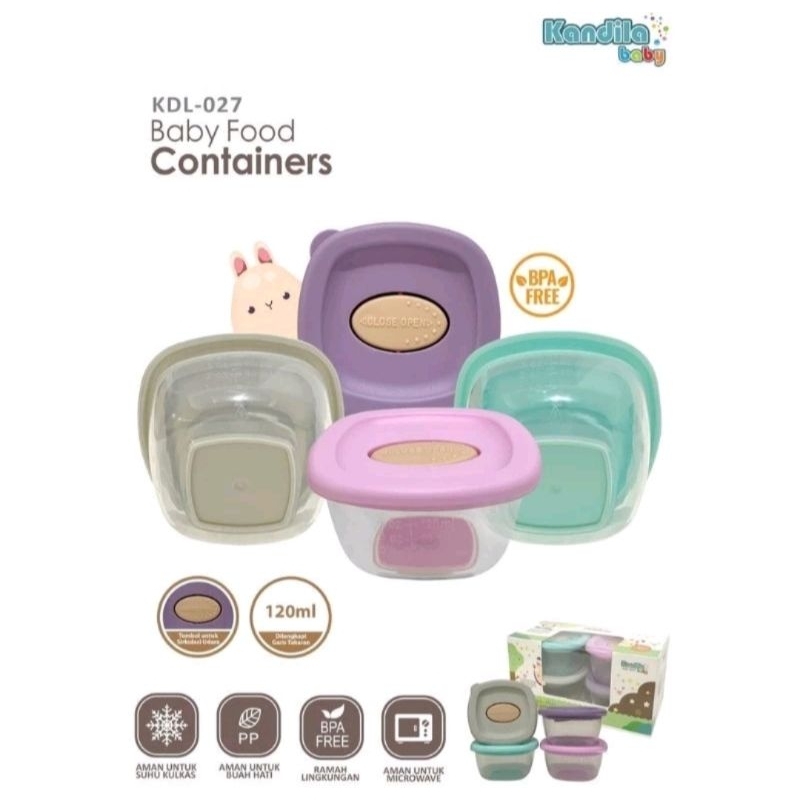 Kandila Baby Food Container KDL-027
