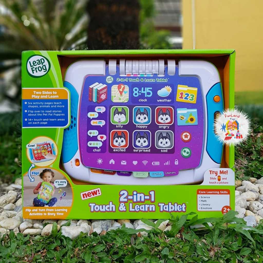 LeapFrog 2 in 1 Touch & Learn Tablet