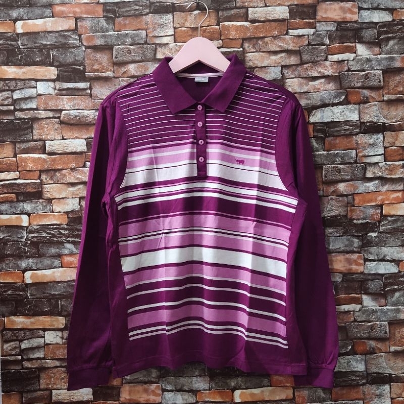 KAOS KERAH WANITA PAT