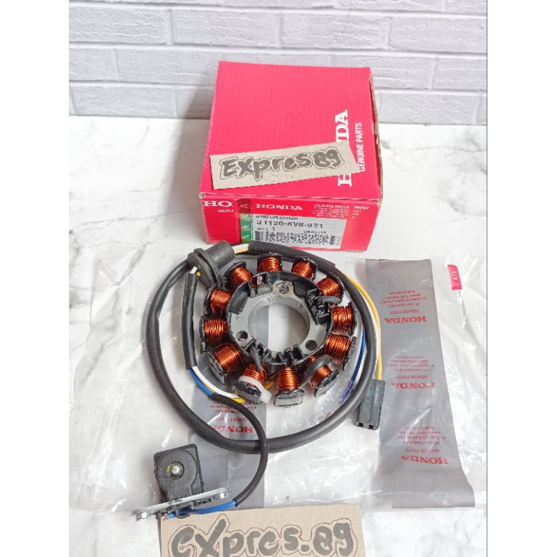 Spull Stator Assy KVB Honda Vario 110 Karbu Vario techno karbu Vario cbs asli