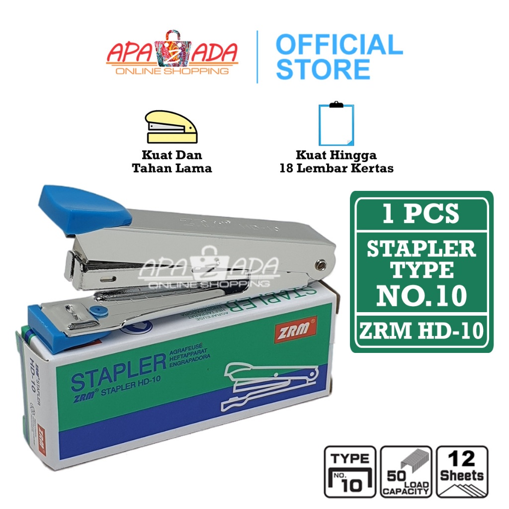 

Apazada Stapler HD-10 No.10 Durable Stapler ZRM