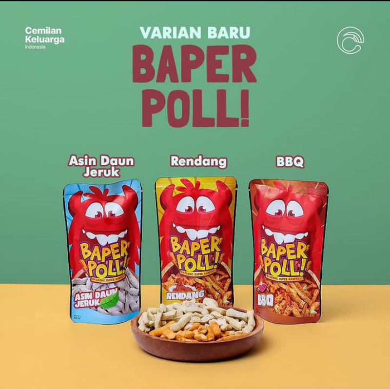 

Basreng Poll CEKELIN (CEMILAN KELUARGA INDONESIA)
