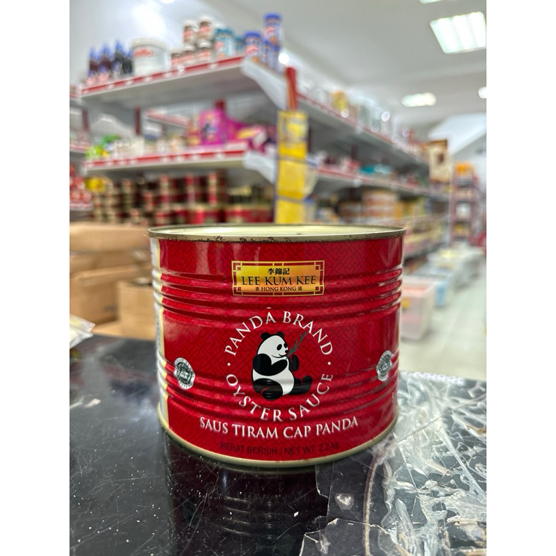 

Saus Tiram Cap Panda / Lee Kum Kee Kaleng 2.2kg