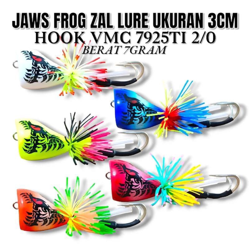 JAWES FROG MINI UKURAN 3CM BERAT 7GRAM