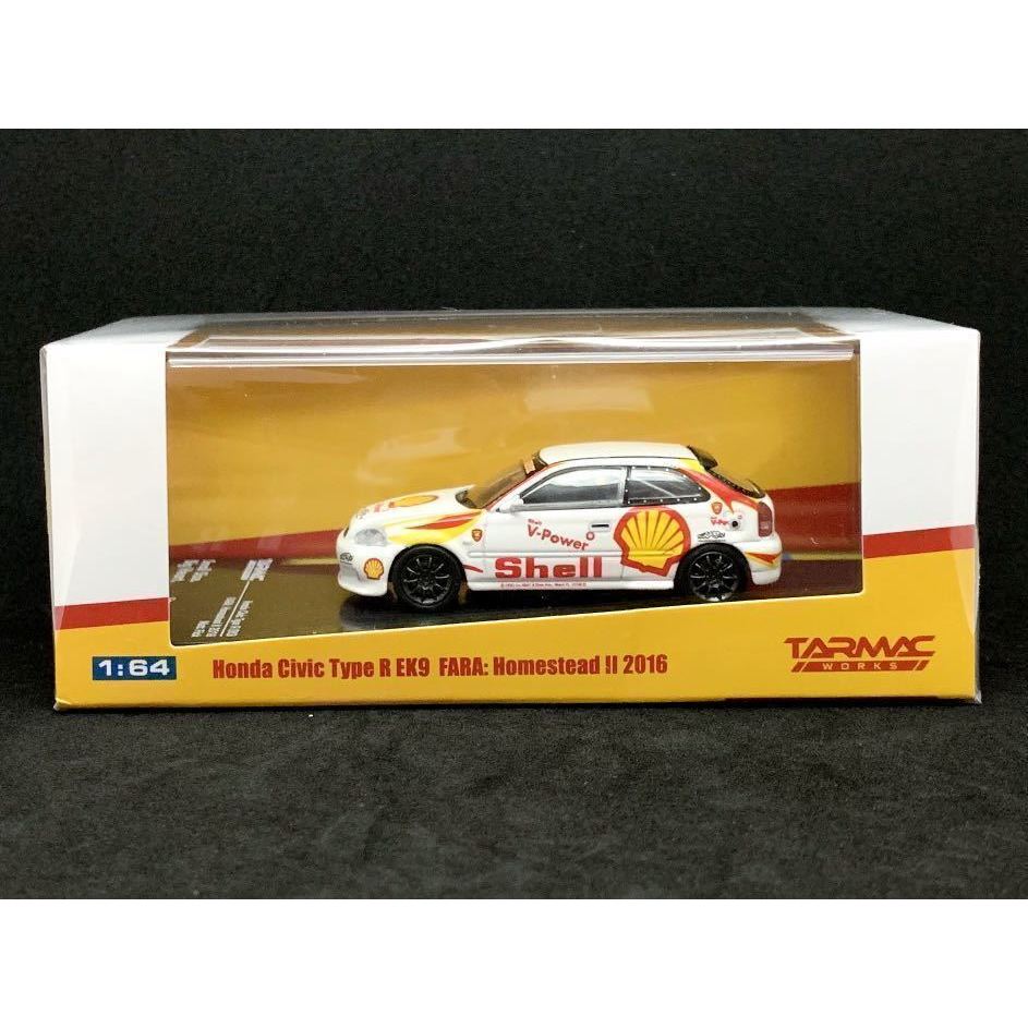 Tarmac Works Honda Civic EK9 SHELL Fara Homestead II 2016