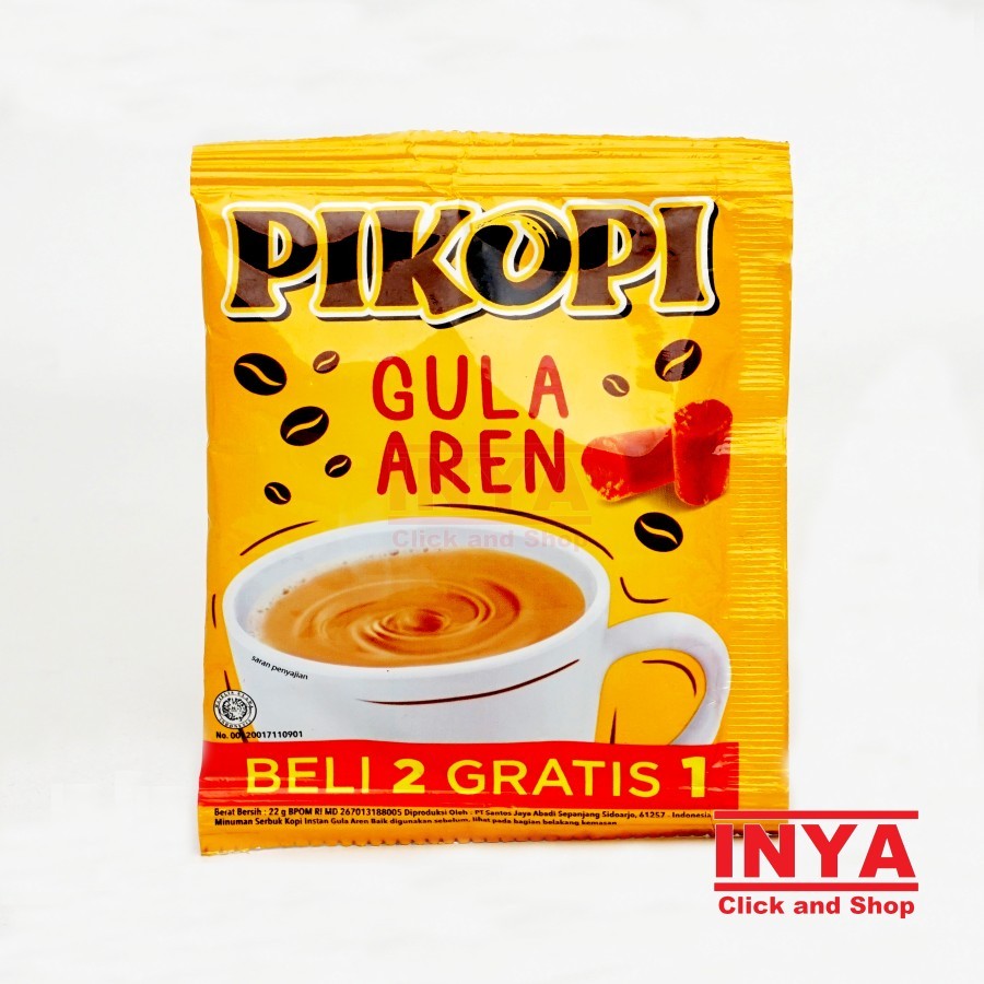 

Pikopi Gula Aren 22gr Sachet- Kopi Instan - Coffee