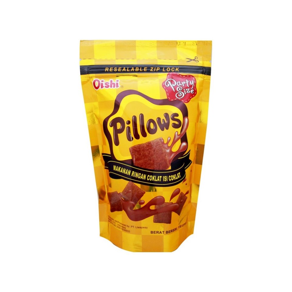 

Oishi Pillows Party 100 gr - cemilan snack