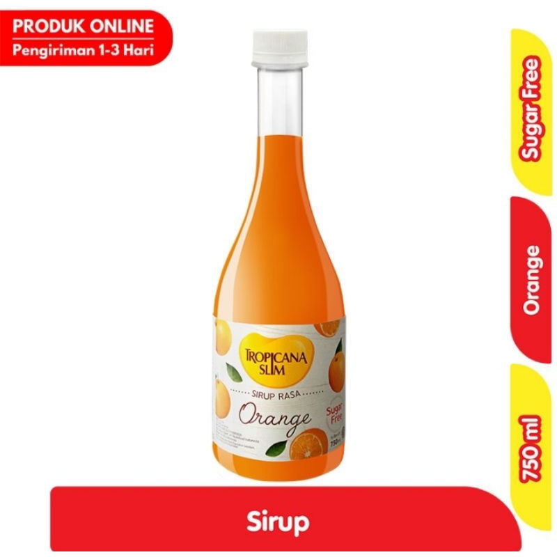 

TROPICANA SLIM Sirup Rasa Orange 750 ml