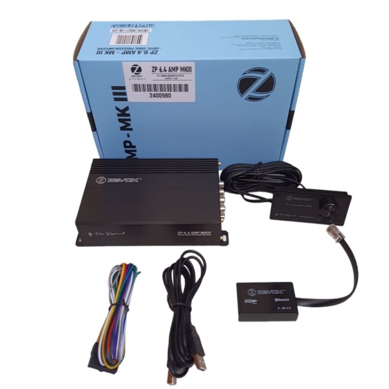 Processor zevox zp 6.4 amp-MK III dsp zevox zp6.4 amp-MKIII