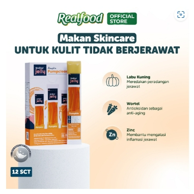 

Realfood Jelly Pumpclear Formulasi Sarang Burung Walet, Zinc