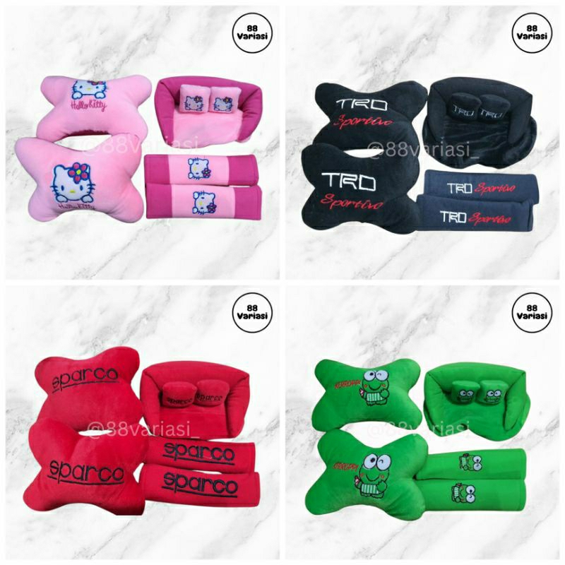 BANTAL MOBIL 3 IN 1 / BANTAL MOBIL LUCU / BANTAL MOBIL PREMIUM