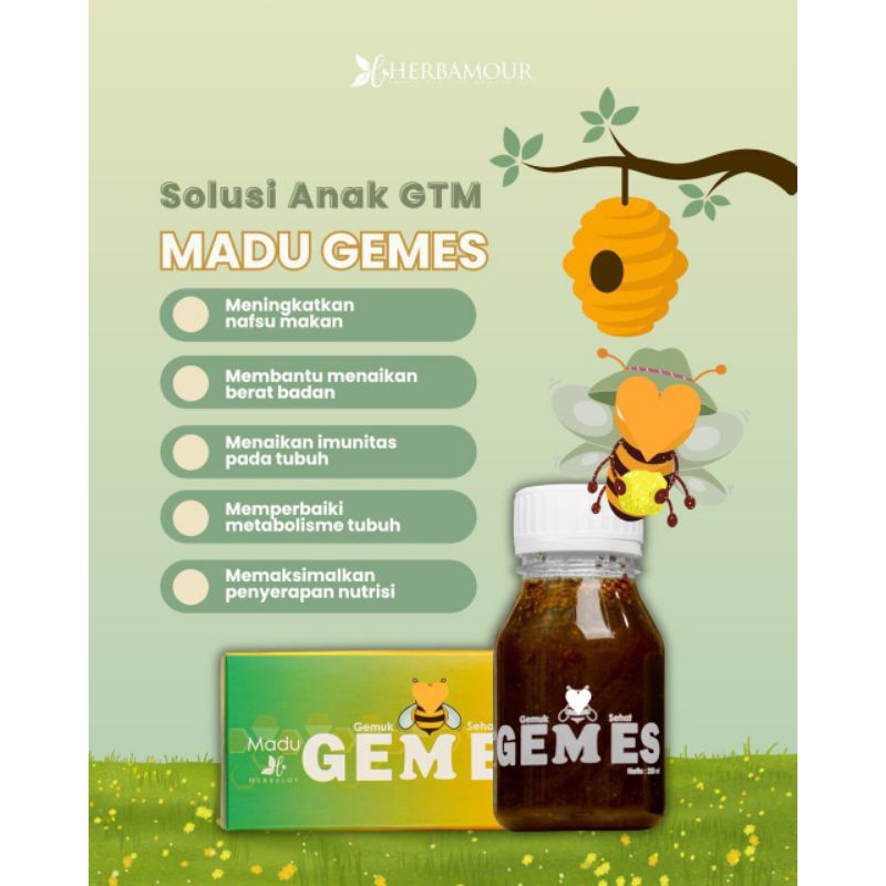 

HERBALOV MADU GEMES 350ML