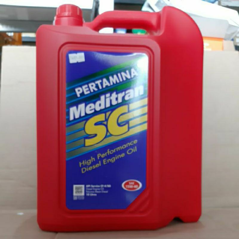 Oli Mesin Pertamina Meditran SC 15W-40 Diesel 10L