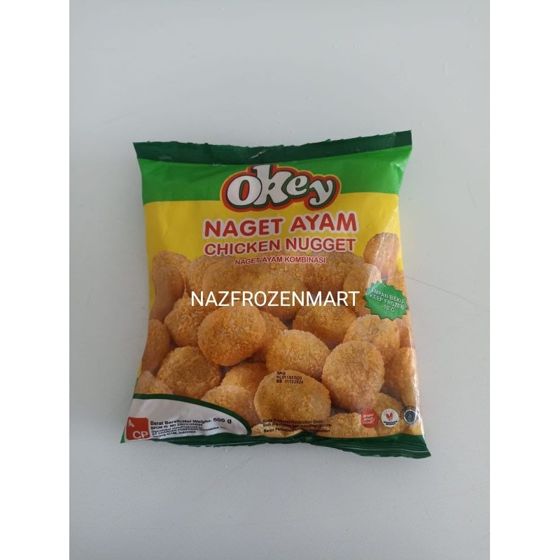 

Okey Chicken Nugget / Okey Nugget Ayam 500 gr