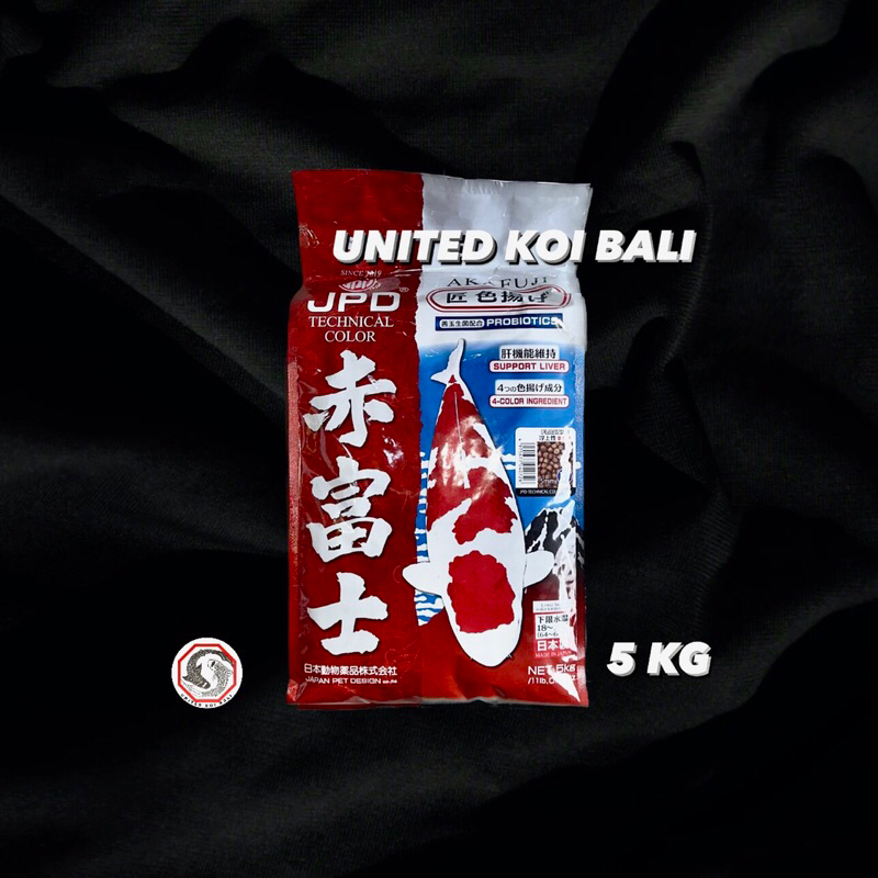 PAKAN KOI IMPORT - JPD AKAFUJI TECHNICAL COLOR 5 KG
