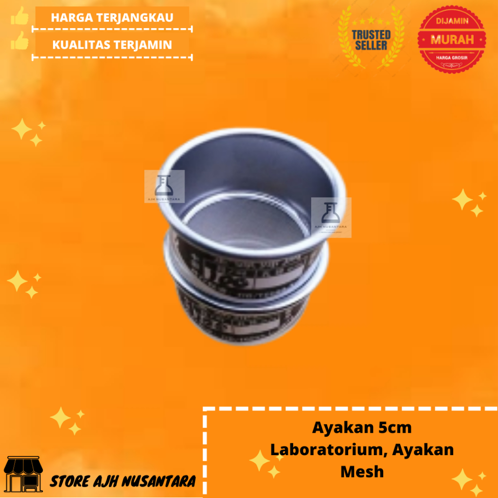 Ayakan 5cm Laboratorium, Ayakan Mesh