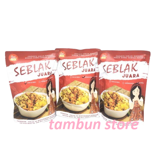 

SEBLAK JUARA RASA RENDANG 130 GRAM